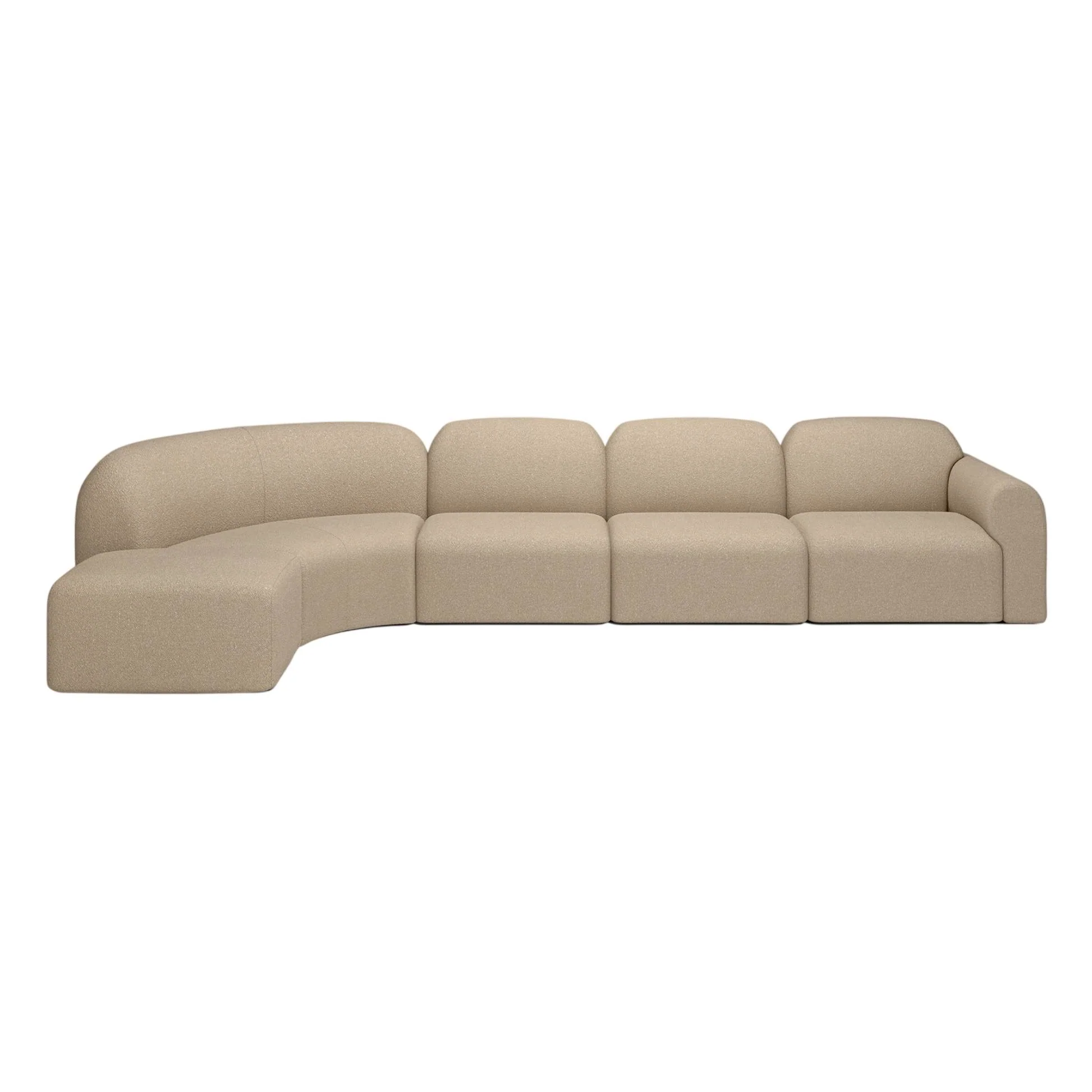 Bulky Footstool - Almond - Image 9