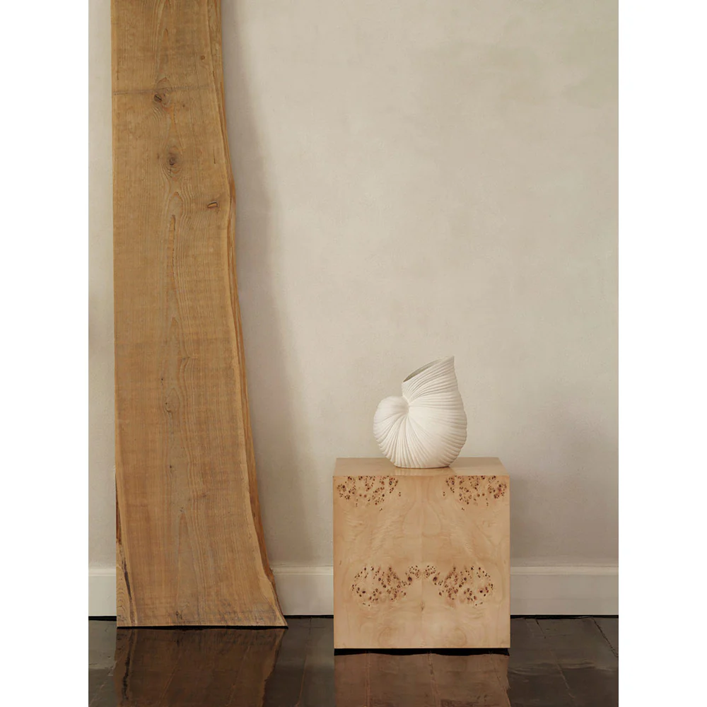 Burl Cube Side Table - Image 3