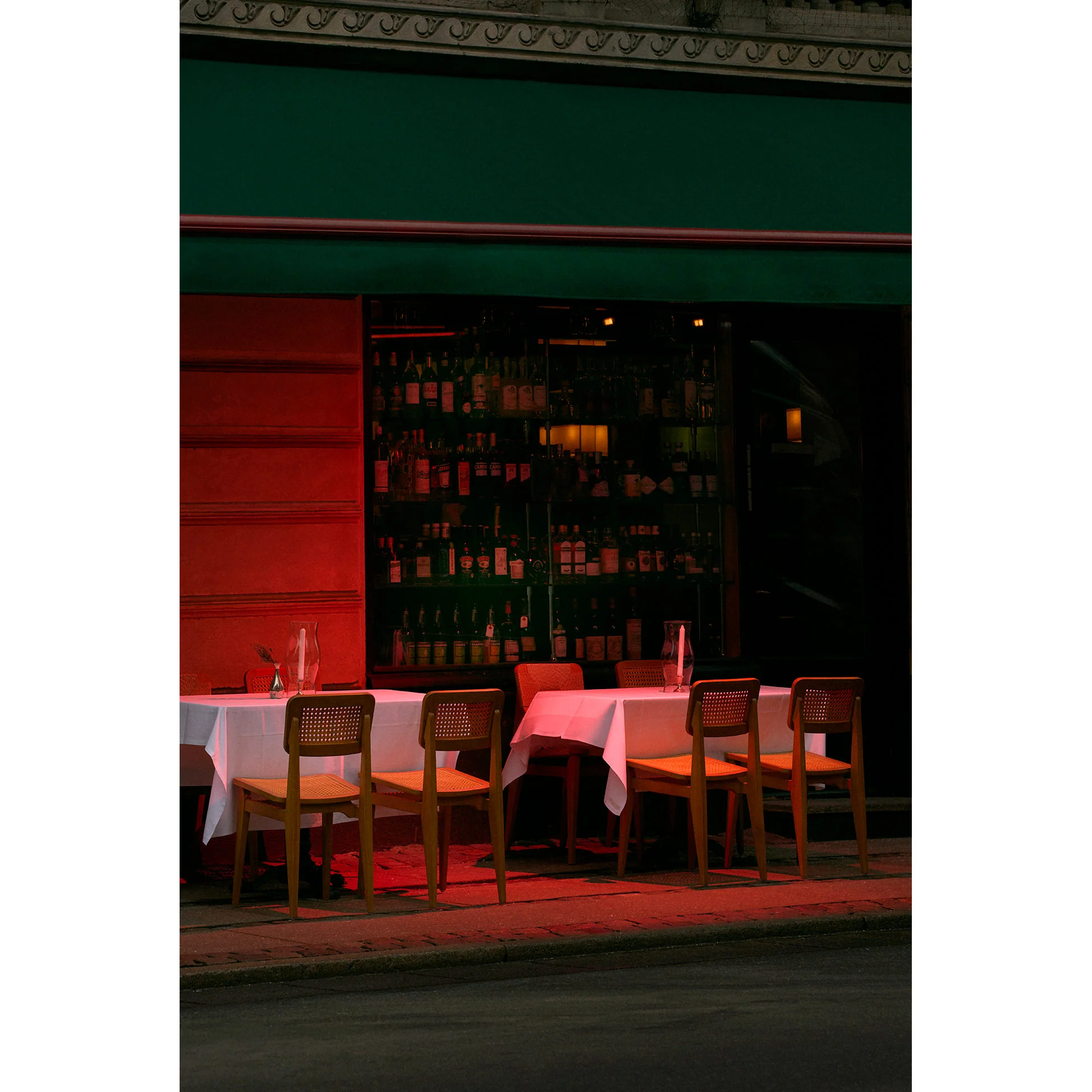 C-Chair Outdoor Dining Chair - French Cane - Image 13