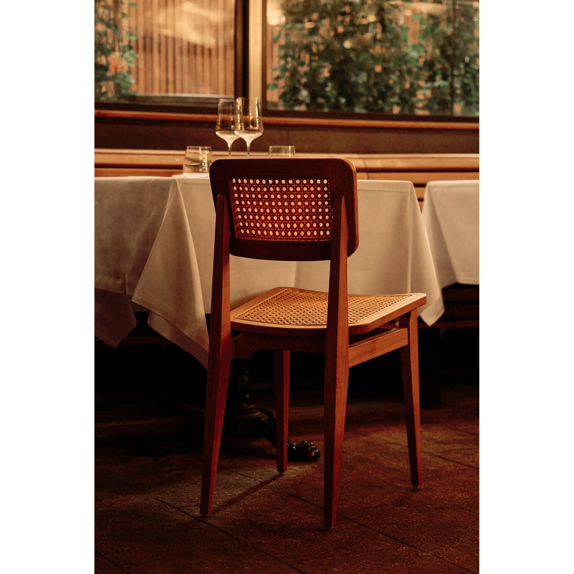 C-Chair Outdoor Dining Chair - French Cane - Image 21