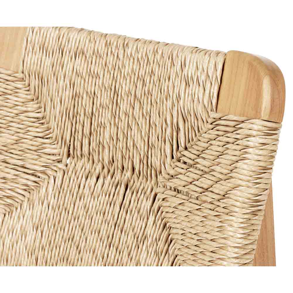 C-Chair Outdoor Dining Chair - Paper Cord - Image 4