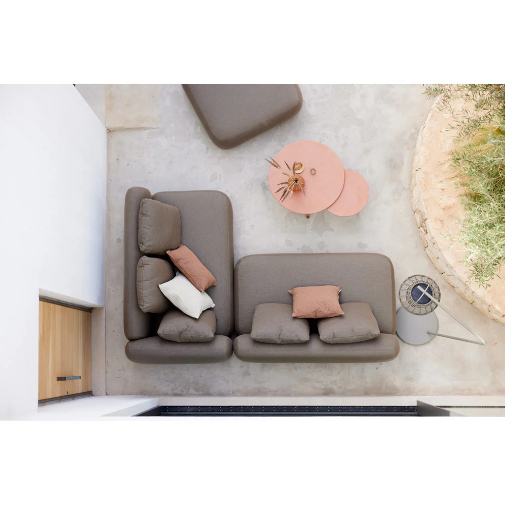 Capture Outdoor 2 Seater Sofa - Right Module, Light Gray - Image 3