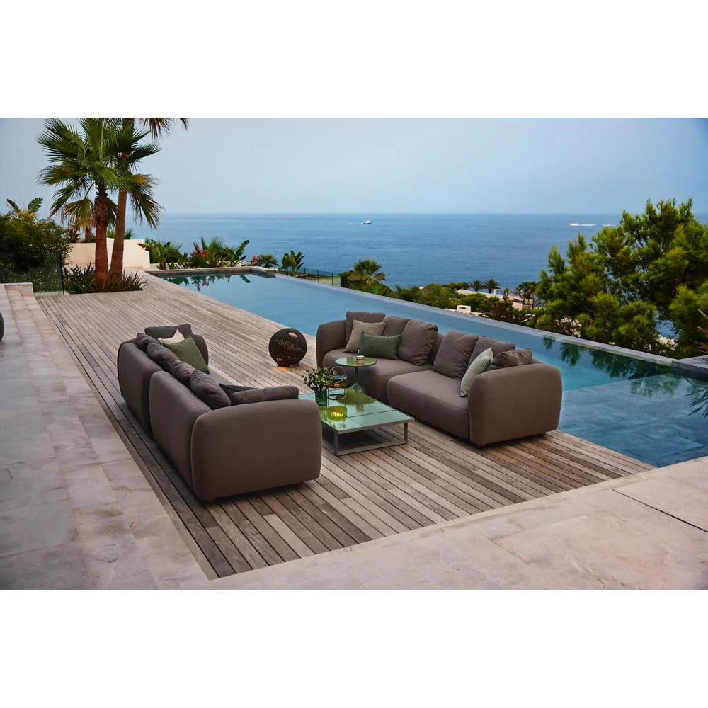 Capture Outdoor 2 X 2 Seater Sofa - Light Gray - Image 4