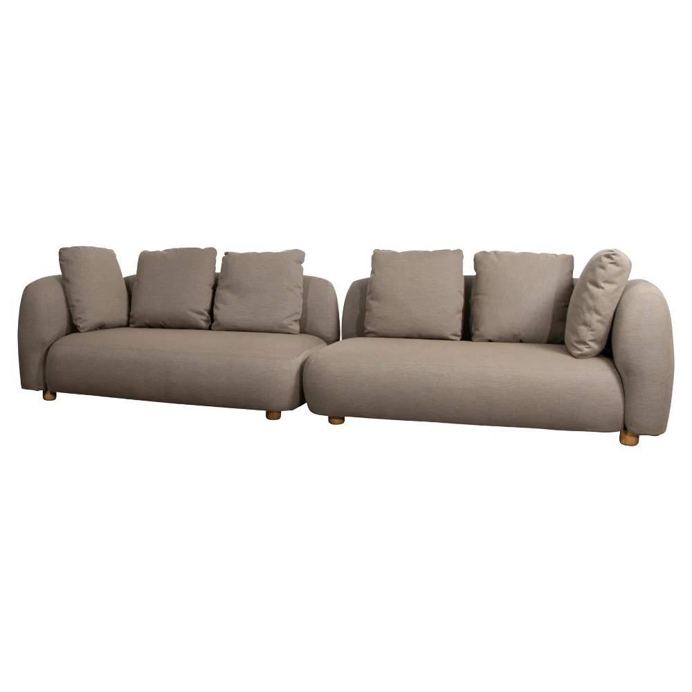Capture Outdoor 2 X 2 Seater Sofa - Taupe