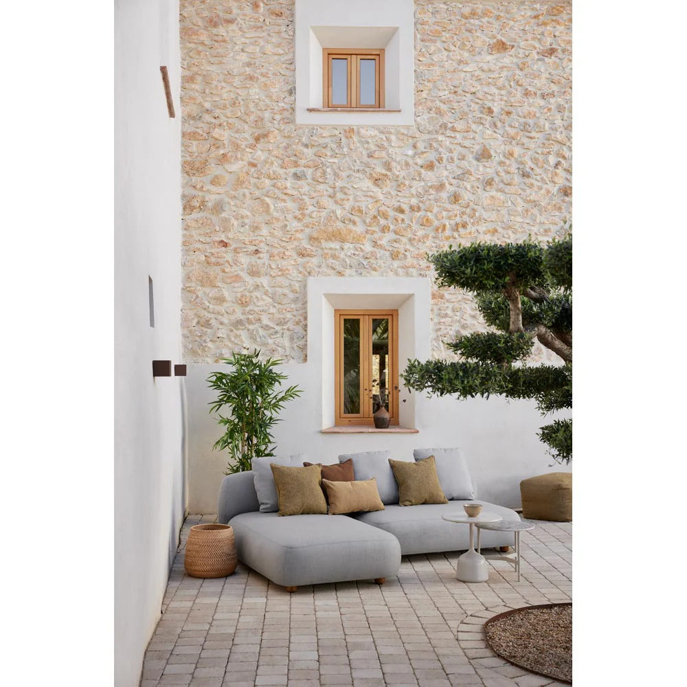 Capture Outdoor Chaise Lounge Module Sofa - Light Gray - Image 3
