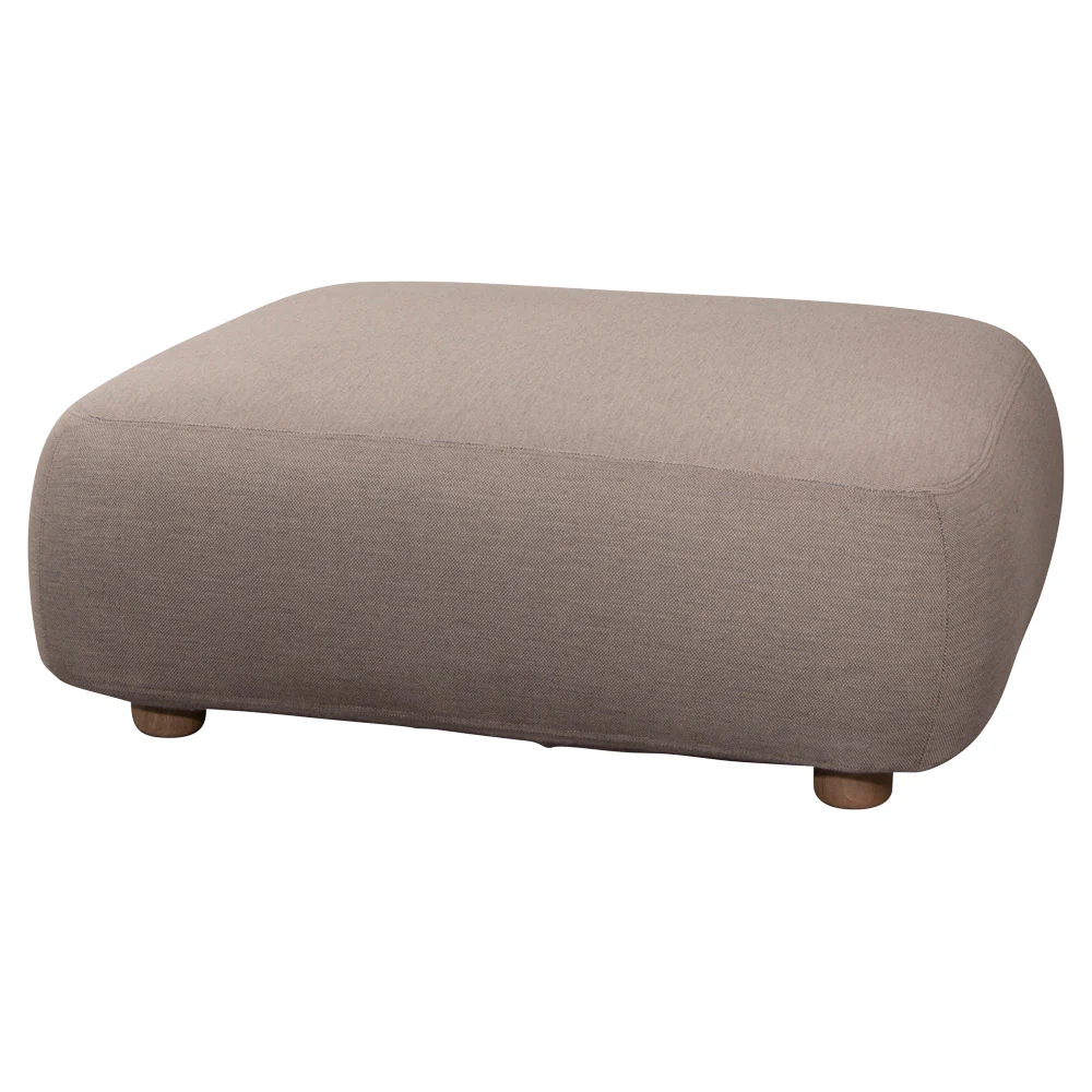 Capture Outdoor Pouf - Taupe