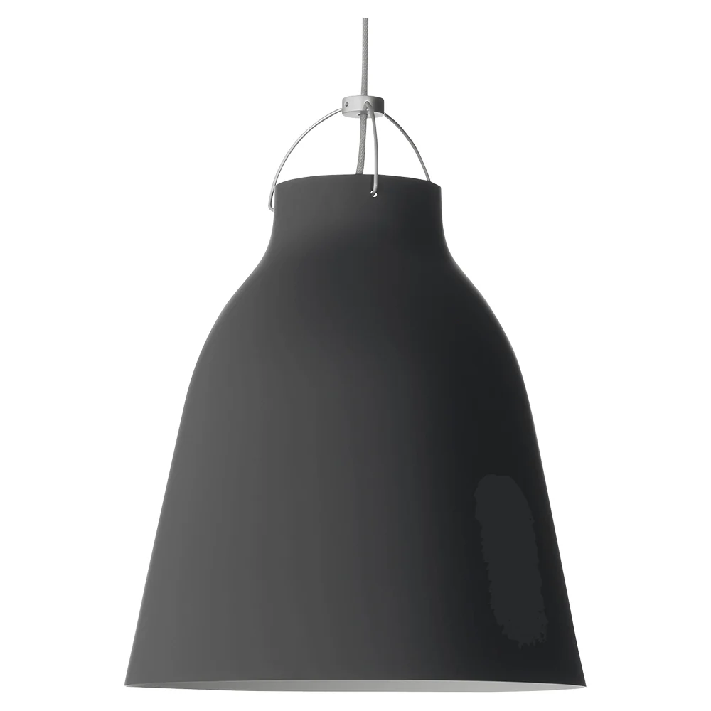 Caravaggio Matte Pendant - Black