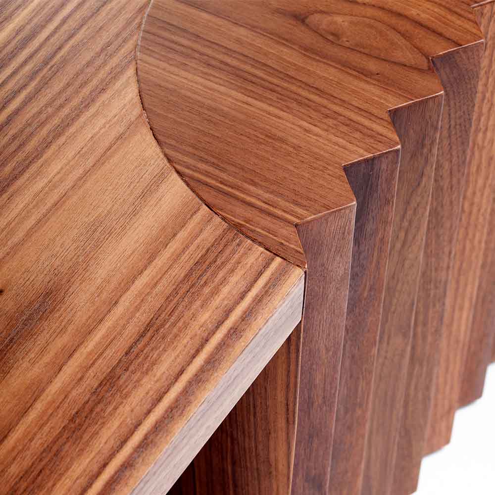 Caravel Wood Center Table - Walnut - Image 2