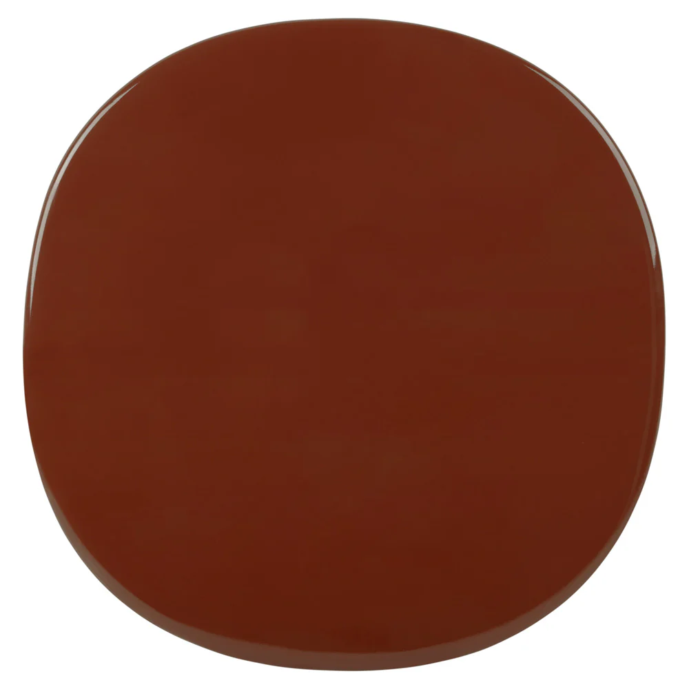 Carmel Bistro Outdoor Lounge Table - Rock Red, Black Base - Image 2