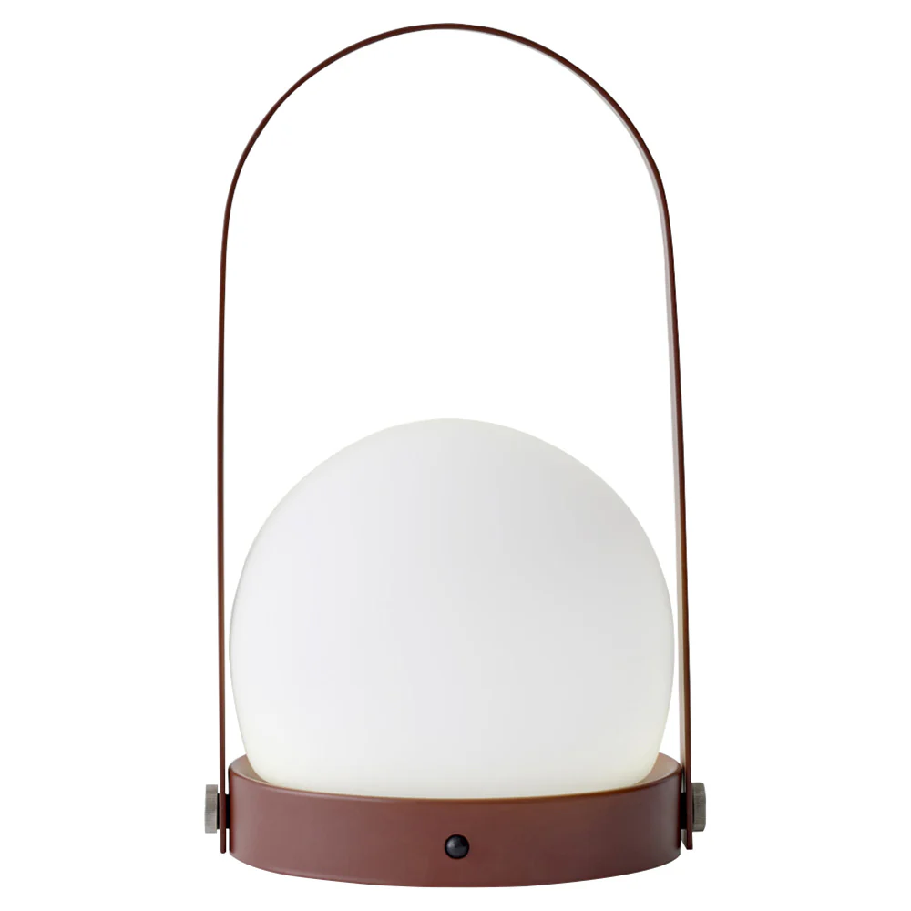 Carrie Portable LED Lamp - Burned Red