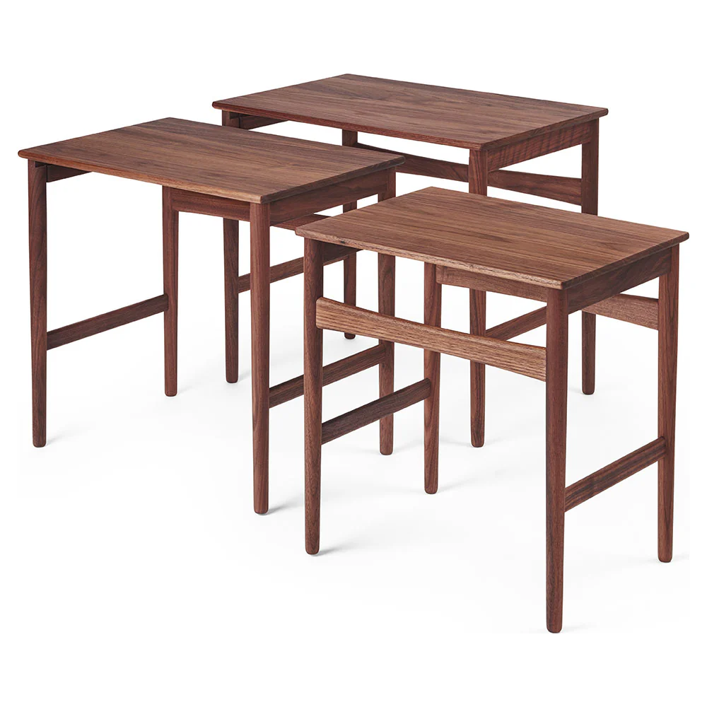 CH004 Nesting Tables - Walnut - Image 3