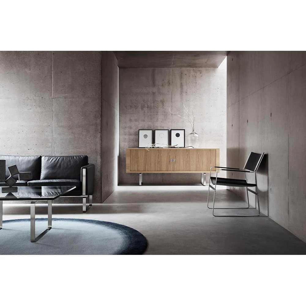 CH106/CH108 Coffee Table - Glass, Stainless Steel - Image 6