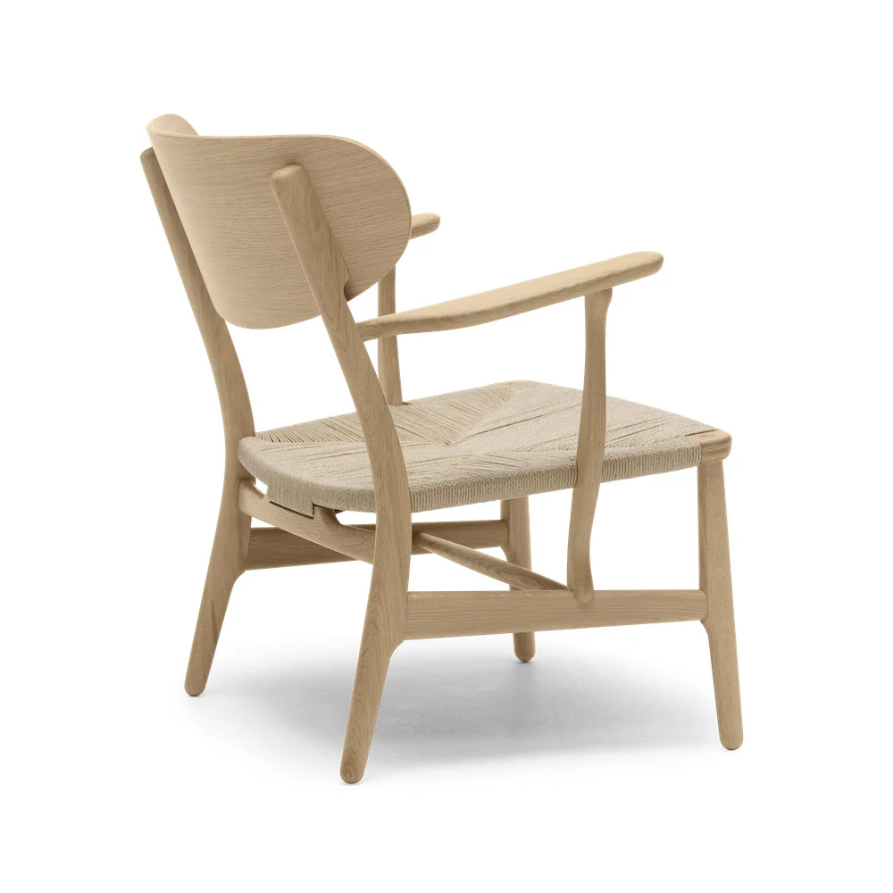 CH22 Lounge Chair - Oak - Image 3