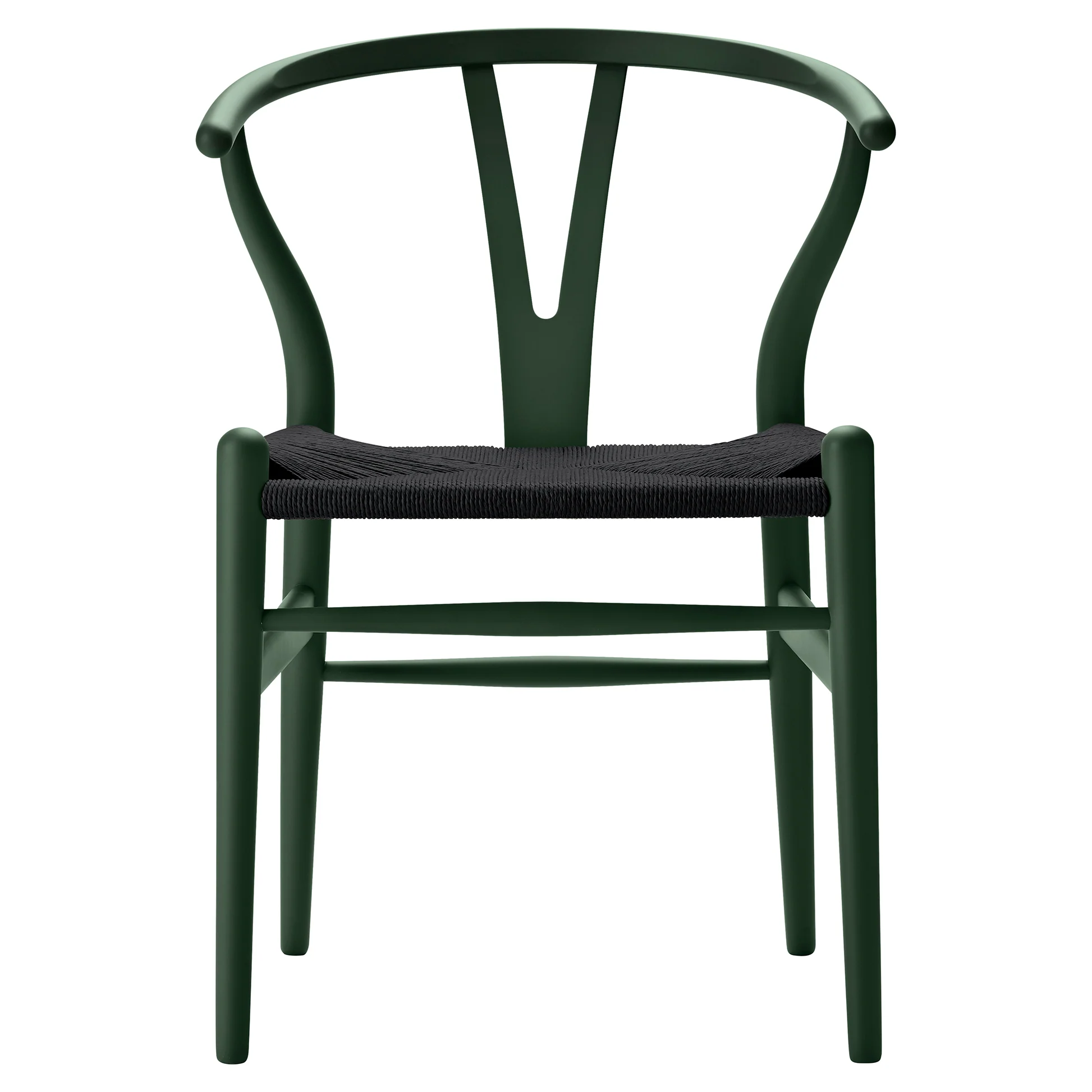 CH24 Wishbone Dining Chair - Green - Image 4