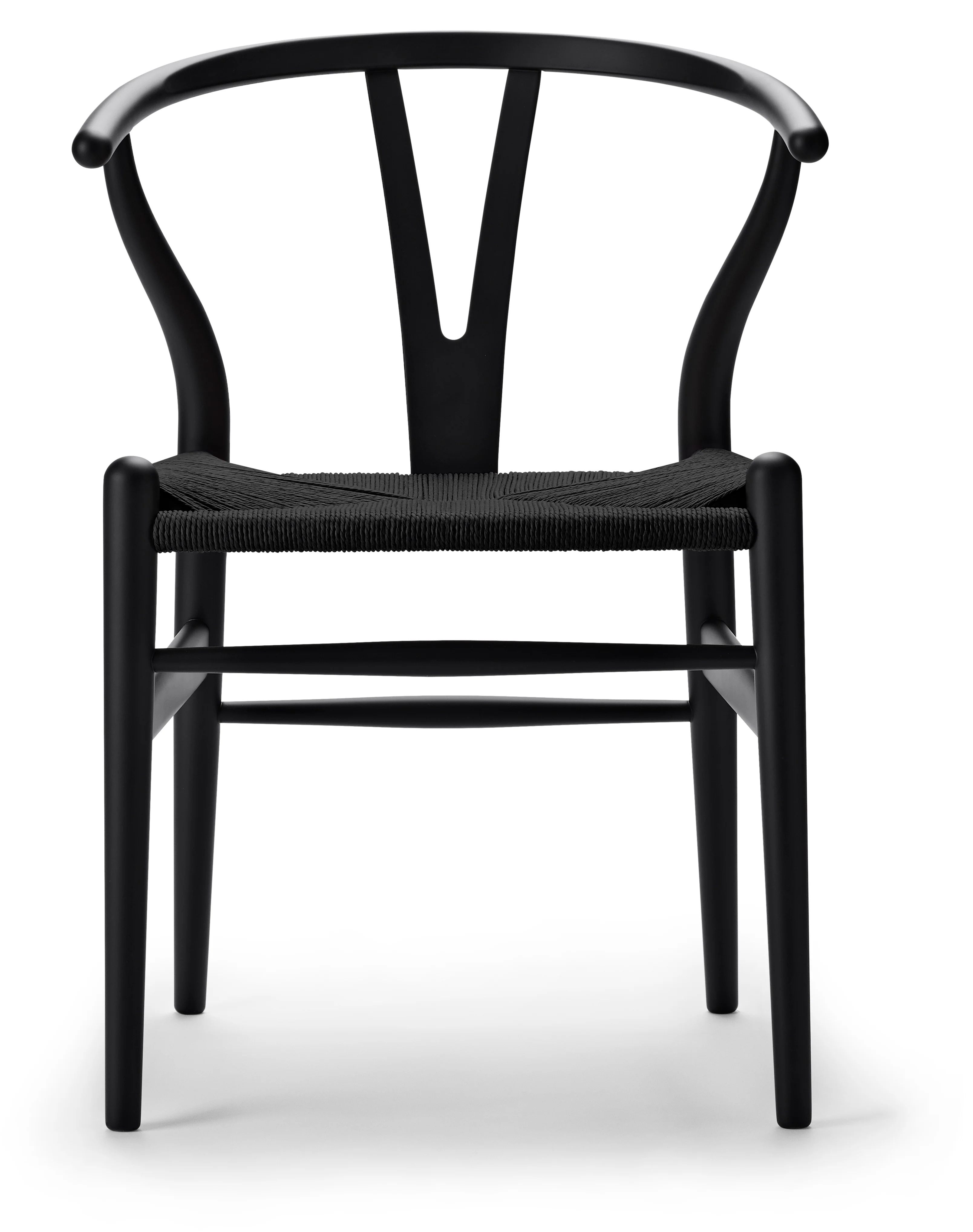CH24 Wishbone Dining Chair - Black - Image 4