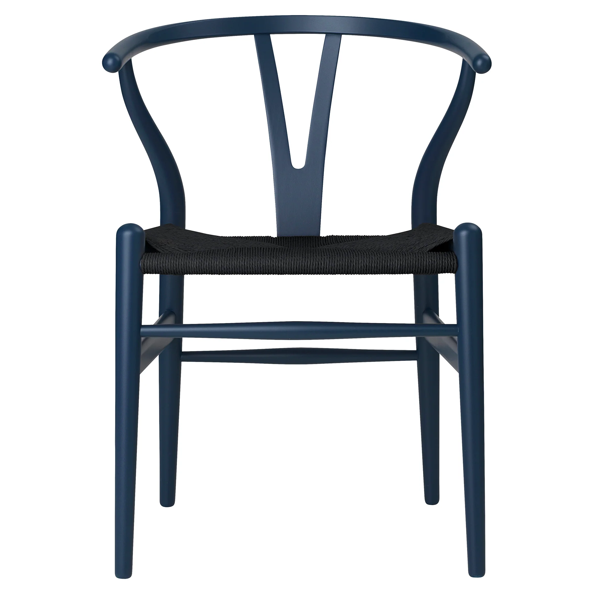 CH24 Wishbone Dining Chair - Blue - Image 4