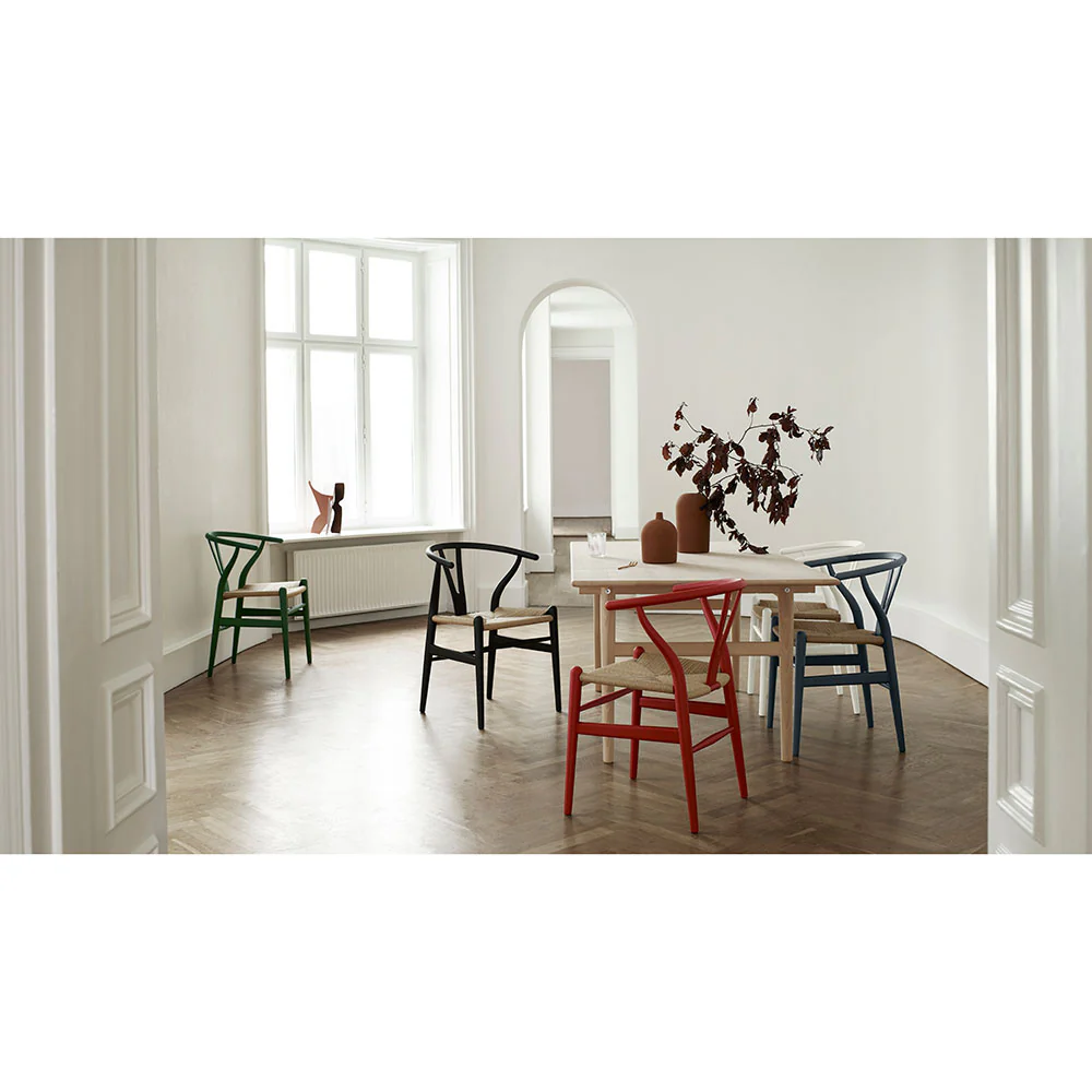 CH24 Wishbone Dining Chair - Black - Image 7