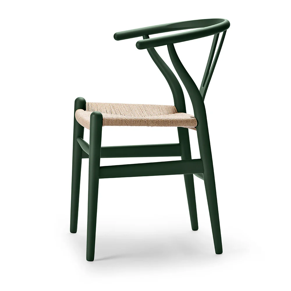 CH24 Wishbone Dining Chair - Green - Image 2
