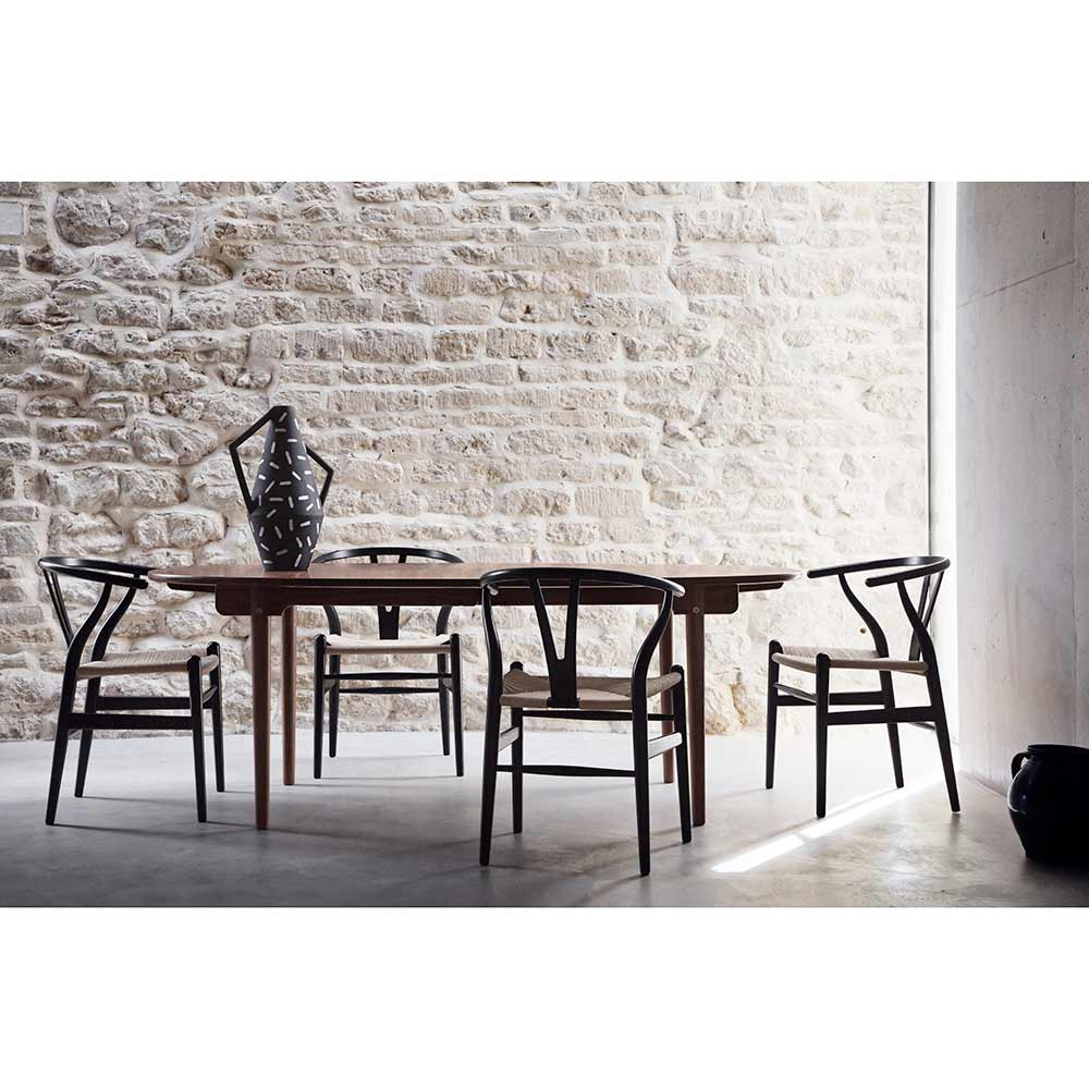 CH339 Dining Table - Beech - Image 3