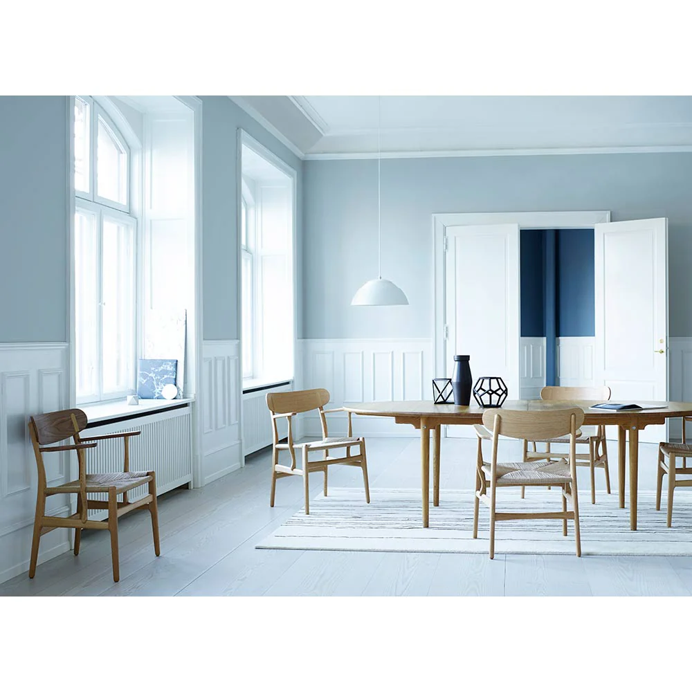 CH339 Dining Table - Beech - Image 4