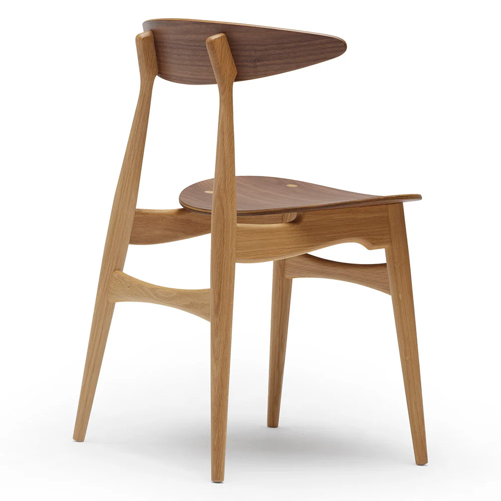 CH33T Dining Chair - Walnut/Oak - Image 3