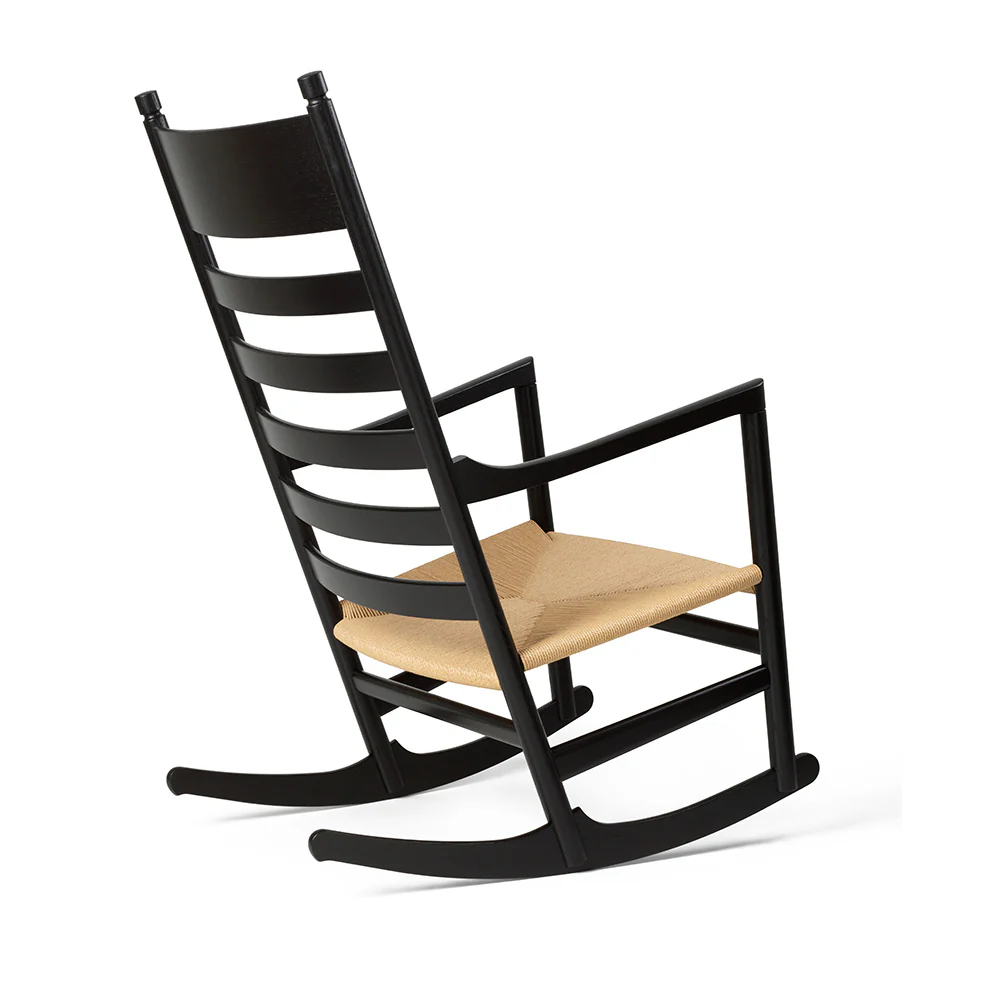 CH45 Rocking Chair - Black Oak - Image 3