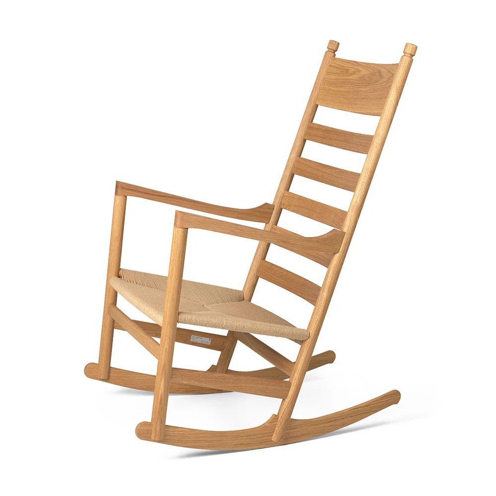 CH45 Rocking Chair - Oil Oak - Image 2