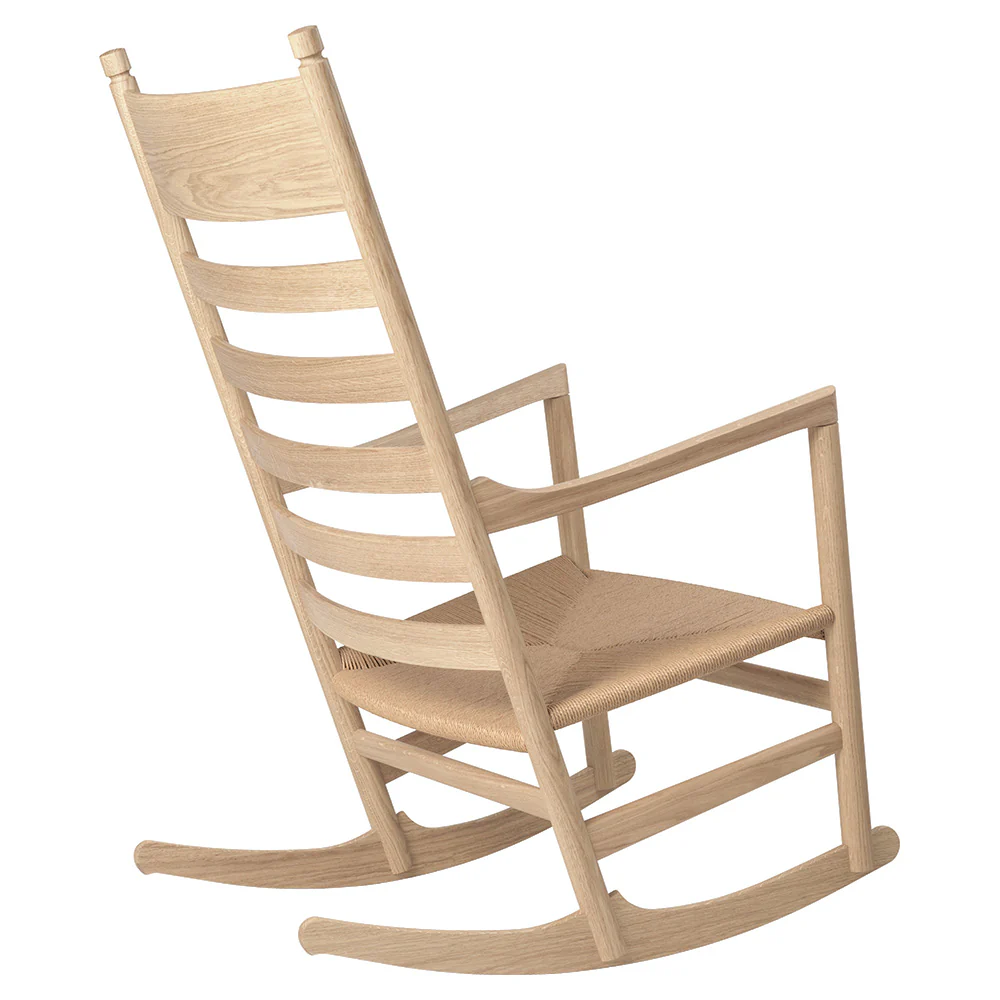 CH45 Rocking Chair - White Oil Oak - Image 3