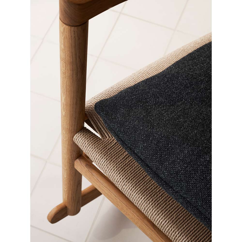 CH45 Rocking Chair - White Oil Oak - Image 6