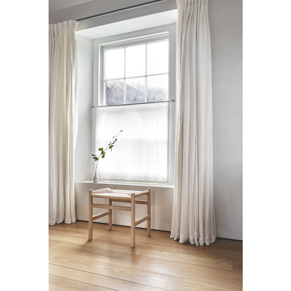 CH53 Footstool - Natural Paper Cord - Image 12