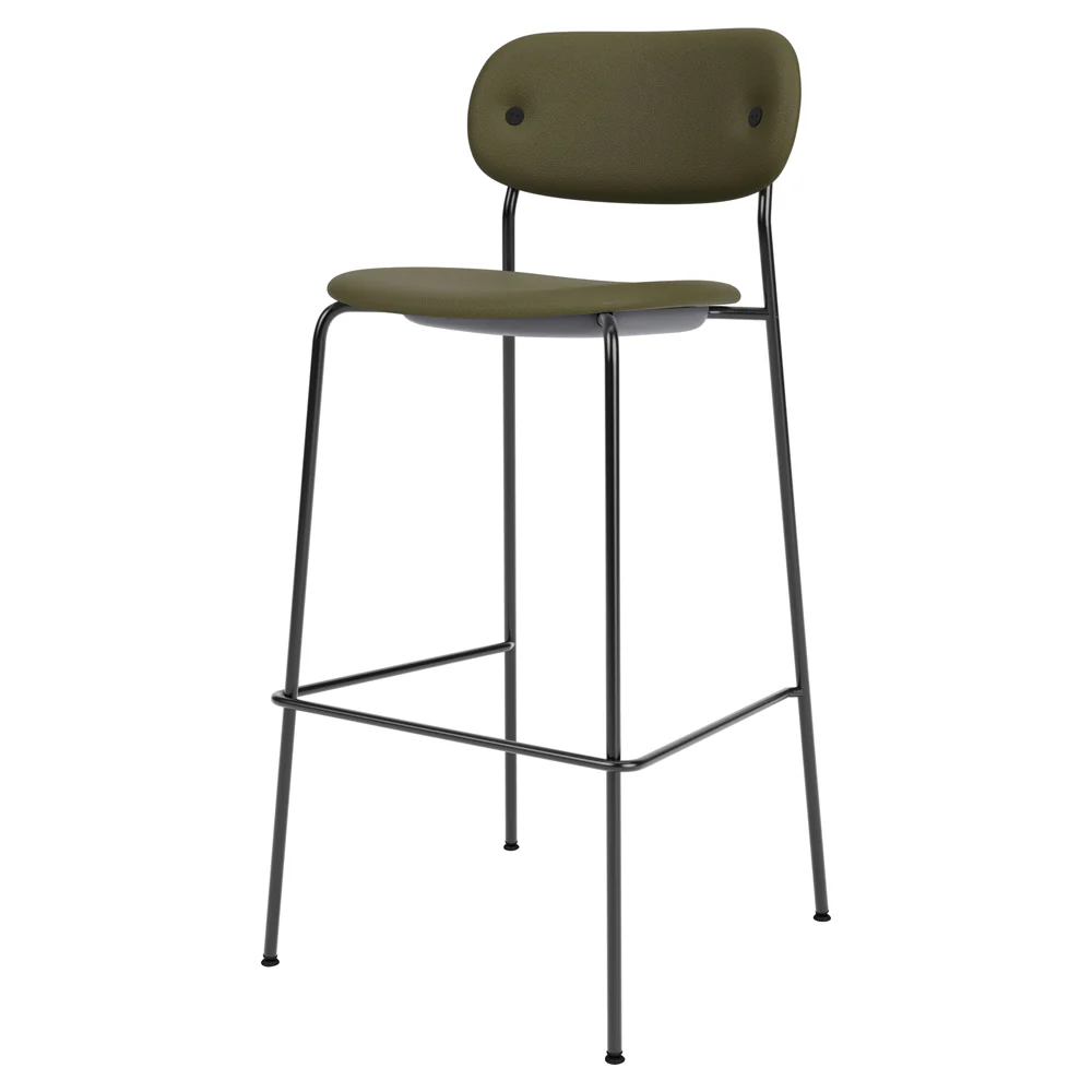 Co Fully Upholstered Bar Counter Chair