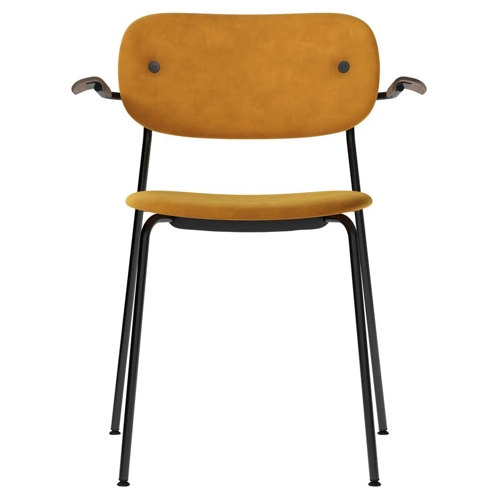 Co Fully Upholstered Dining Armchair - Image 4