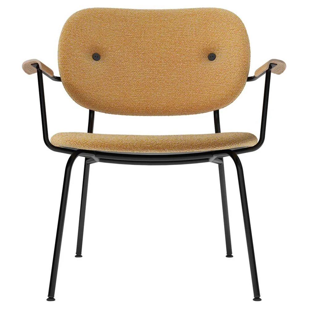 Co Fully Upholstered Lounge Chair - Natural Oak - Image 4
