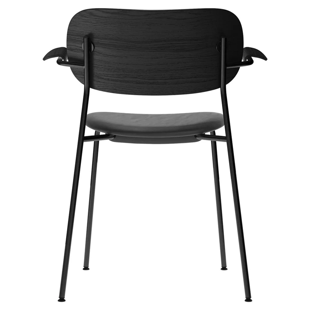 Co Seat Upholstered Dining Armchair - Black Oak - Image 3