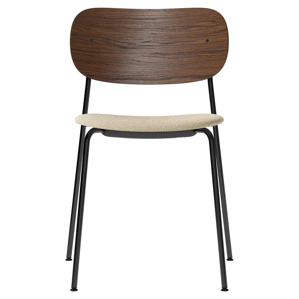 Co Seat Upholstered Dining Chair - Dark Stained Oak - Image 2