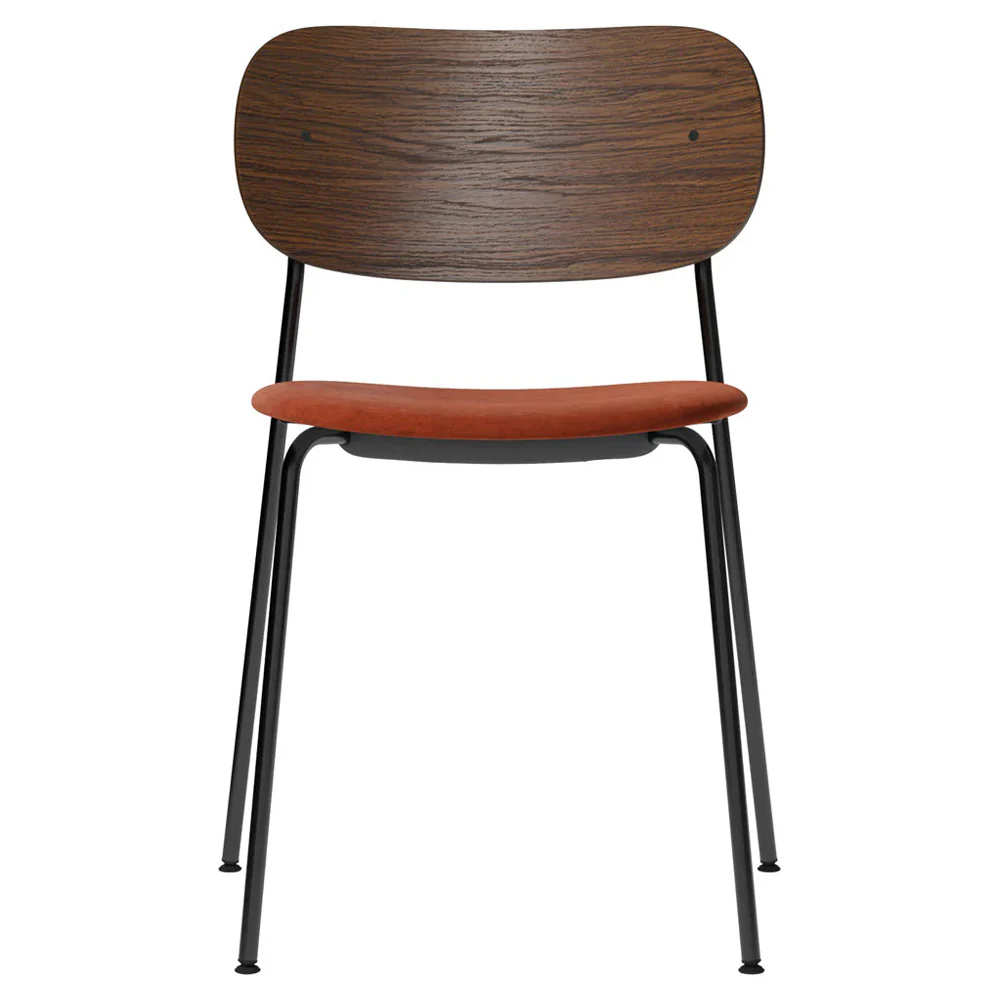 Co Seat Upholstered Dining Chair - Dark Stained Oak - Image 4