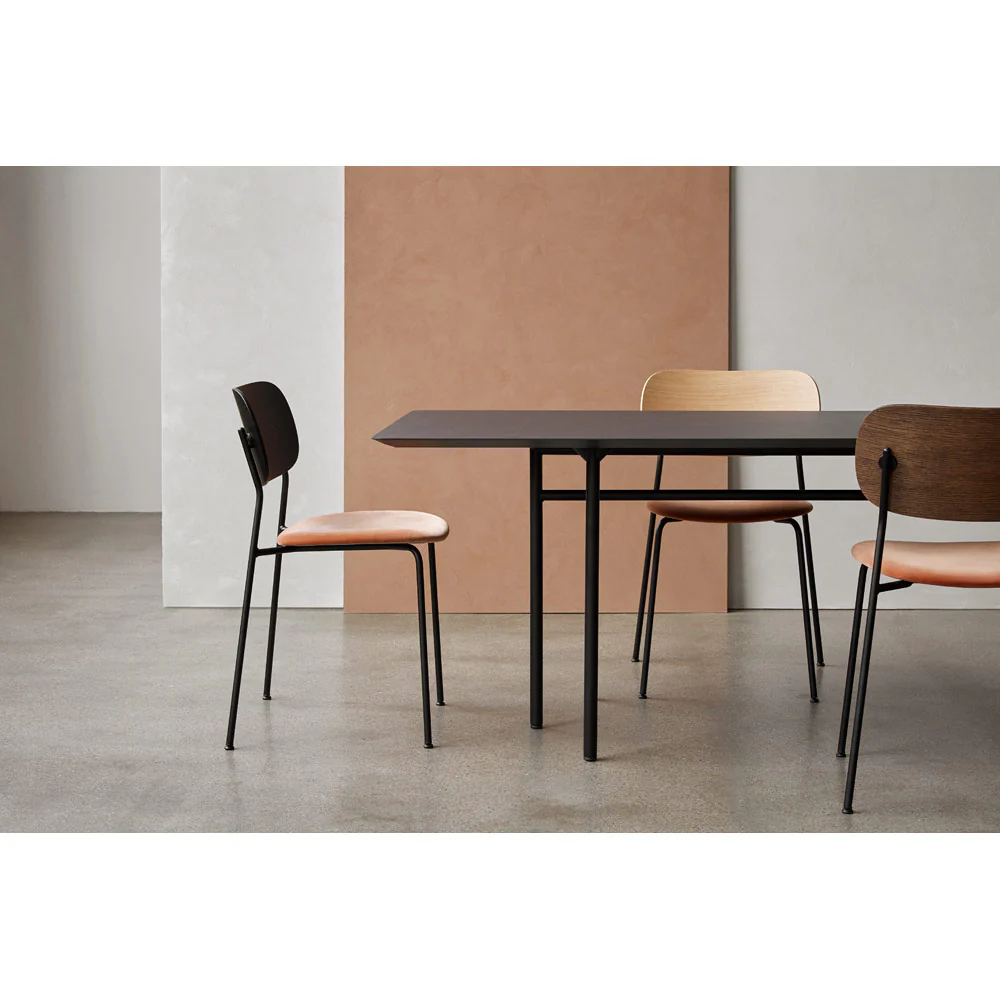 Co Seat Upholstered Dining Chair - Dark Stained Oak - Image 9
