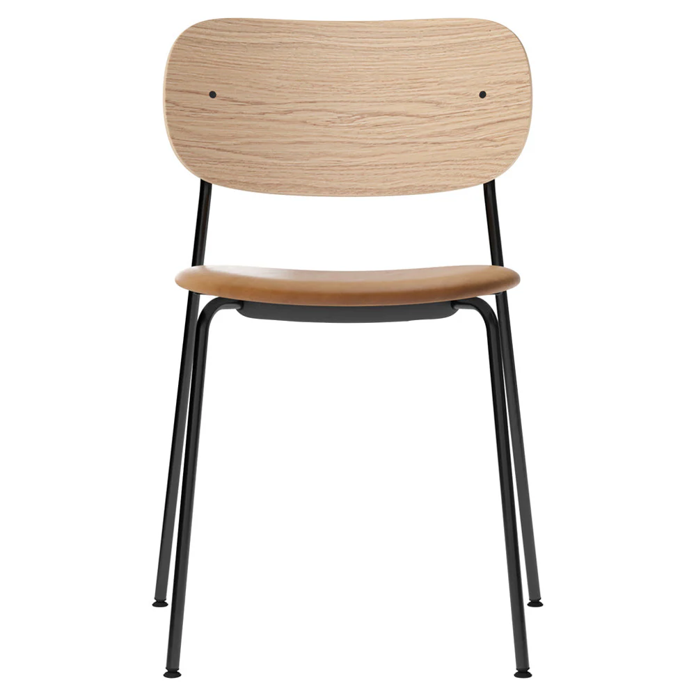 Co Seat Upholstered Dining Chair - Natural Oak - Image 2