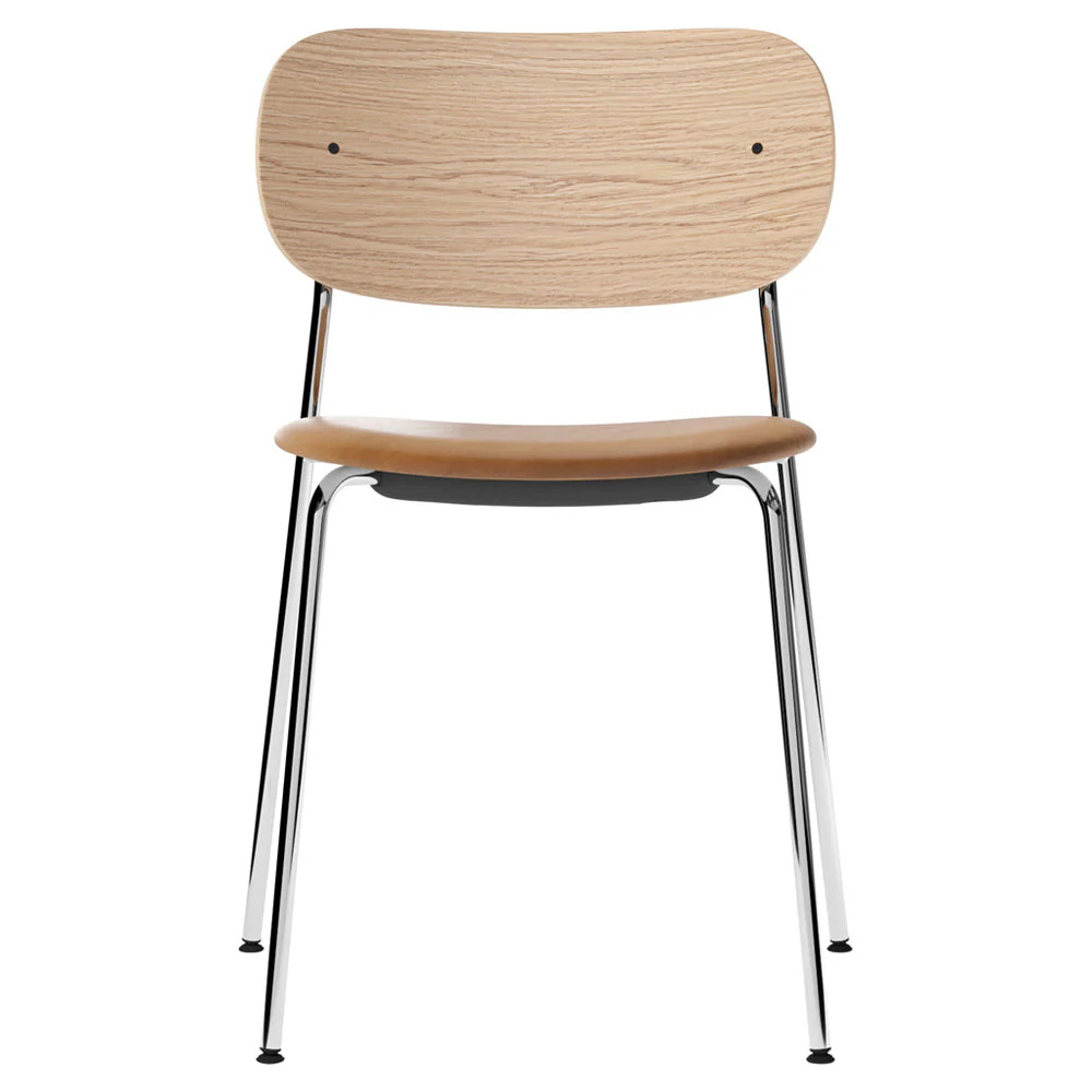 Co Seat Upholstered Dining Chair - Natural Oak - Image 6