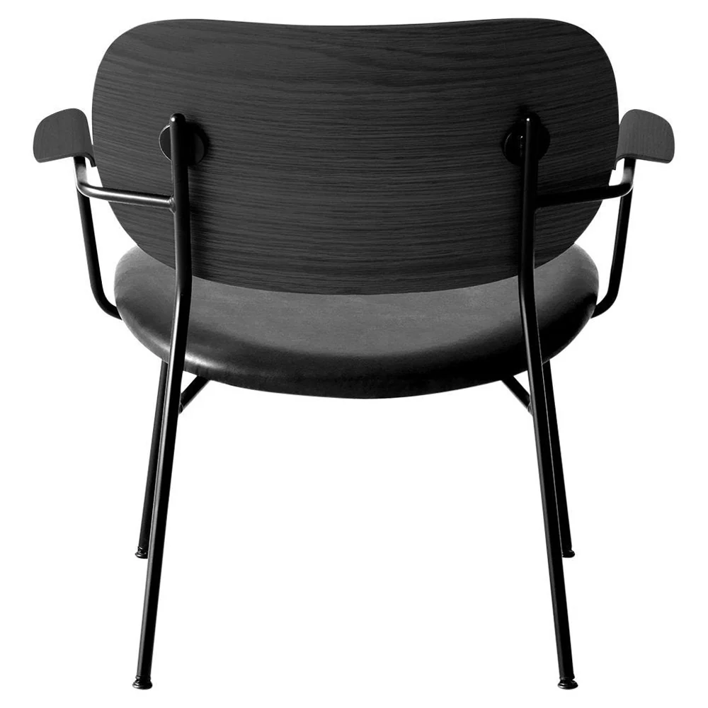 Co Seat Upholstered Lounge Chair - Black Oak - Image 3