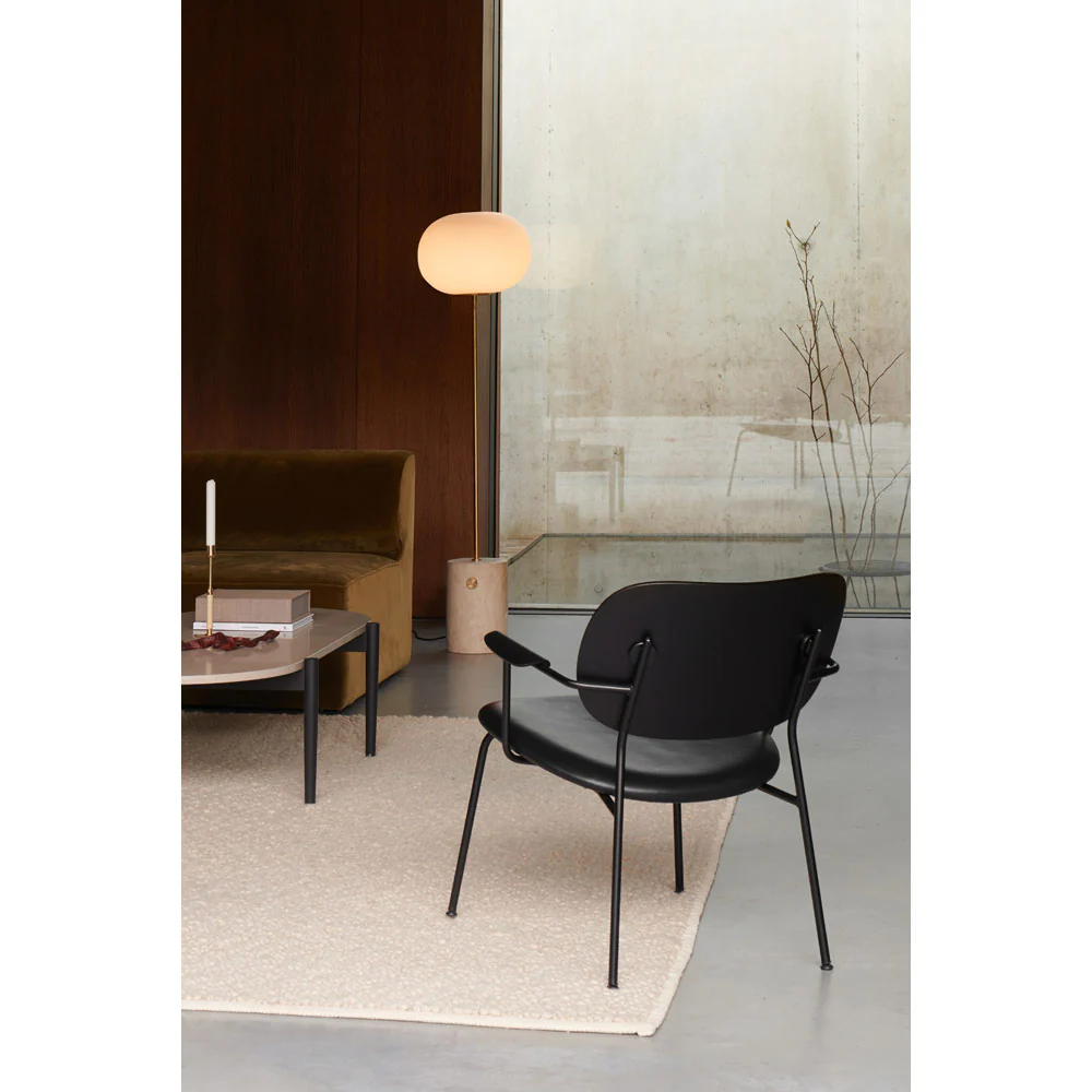 Co Seat Upholstered Lounge Chair - Black Oak - Image 5