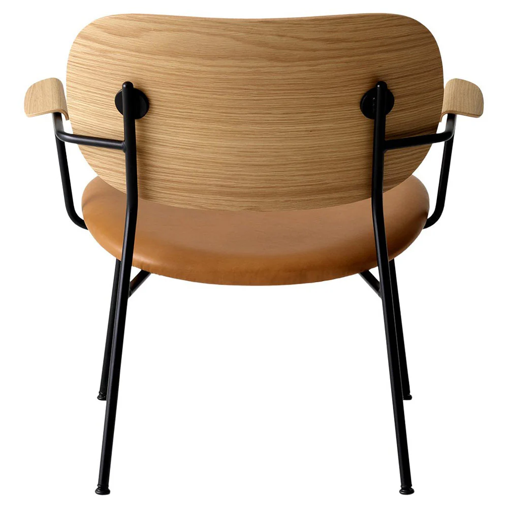 Co Seat Upholstered Lounge Chair - Natural Oak - Image 3