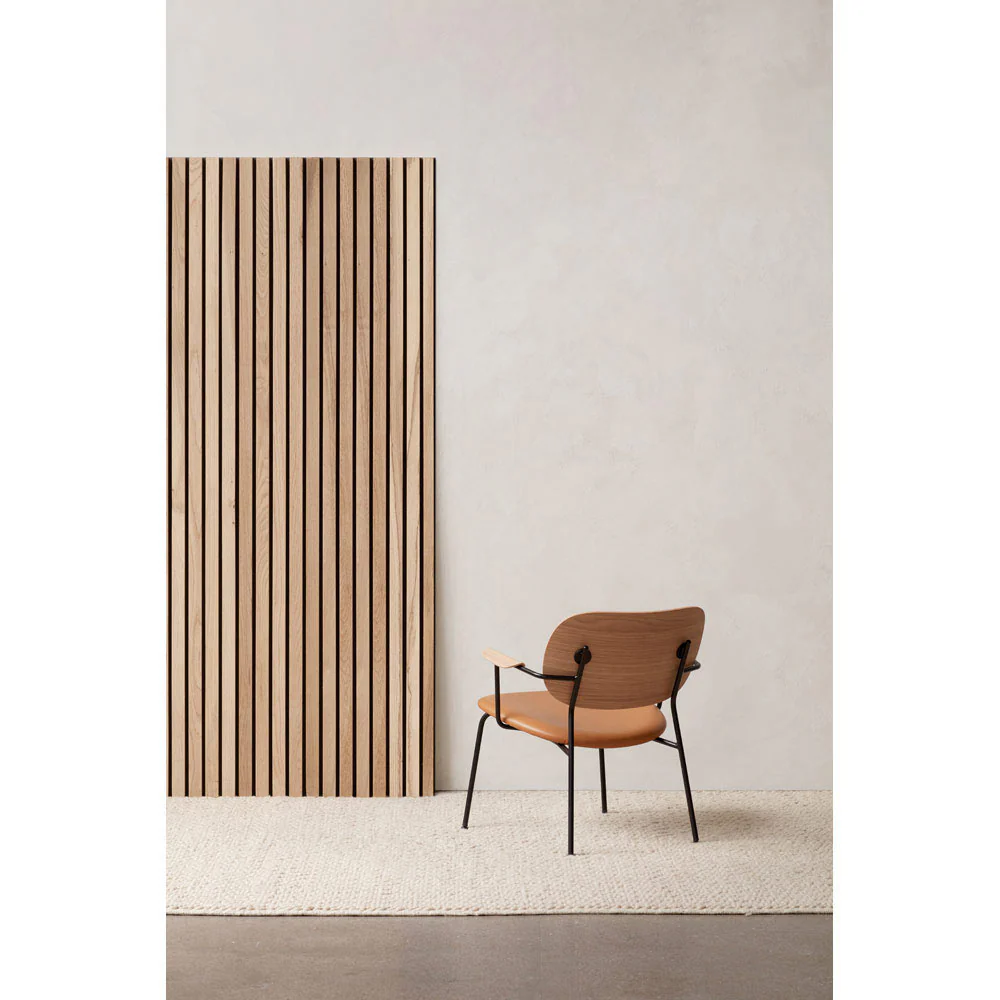 Co Seat Upholstered Lounge Chair - Natural Oak - Image 5