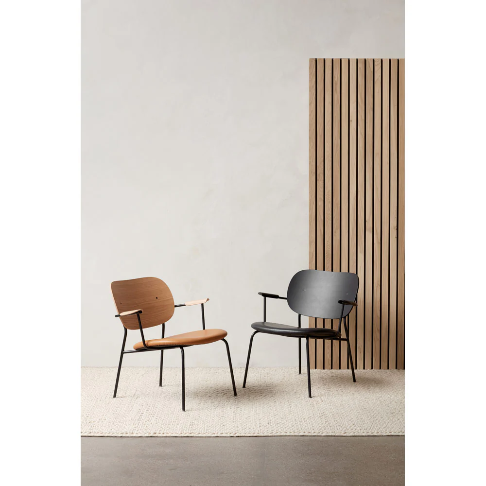 Co Seat Upholstered Lounge Chair - Natural Oak - Image 7