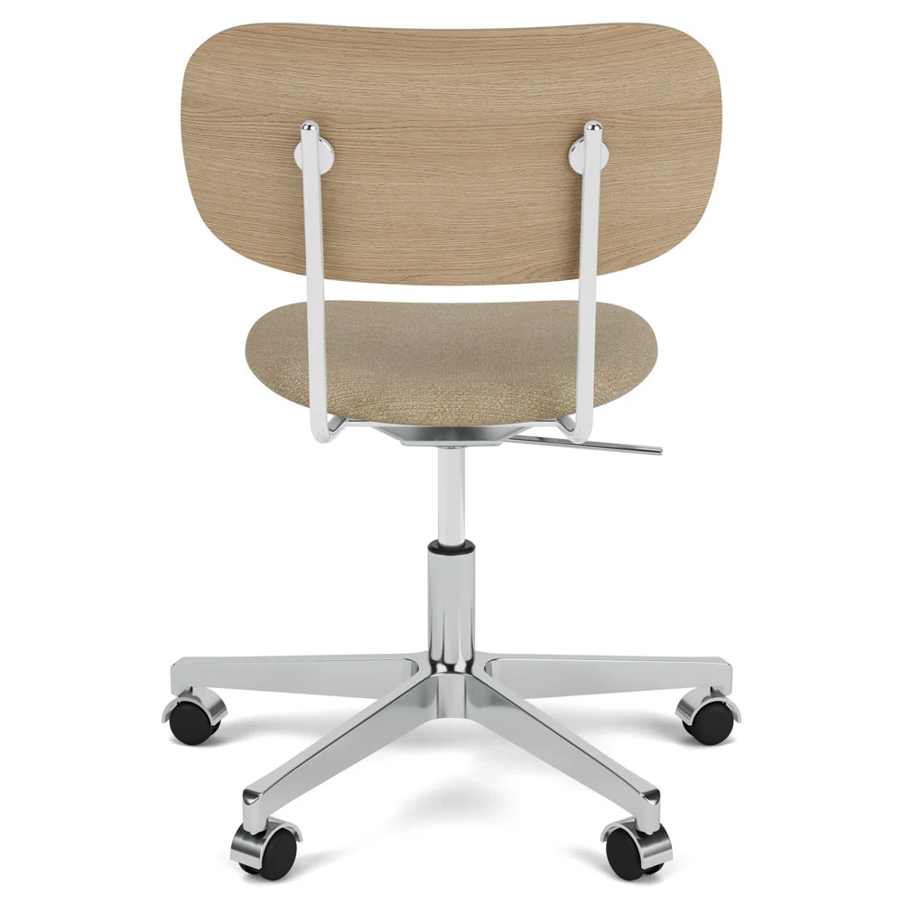 Co Seat Upholstered Task Chair - Natural Oak - Image 4