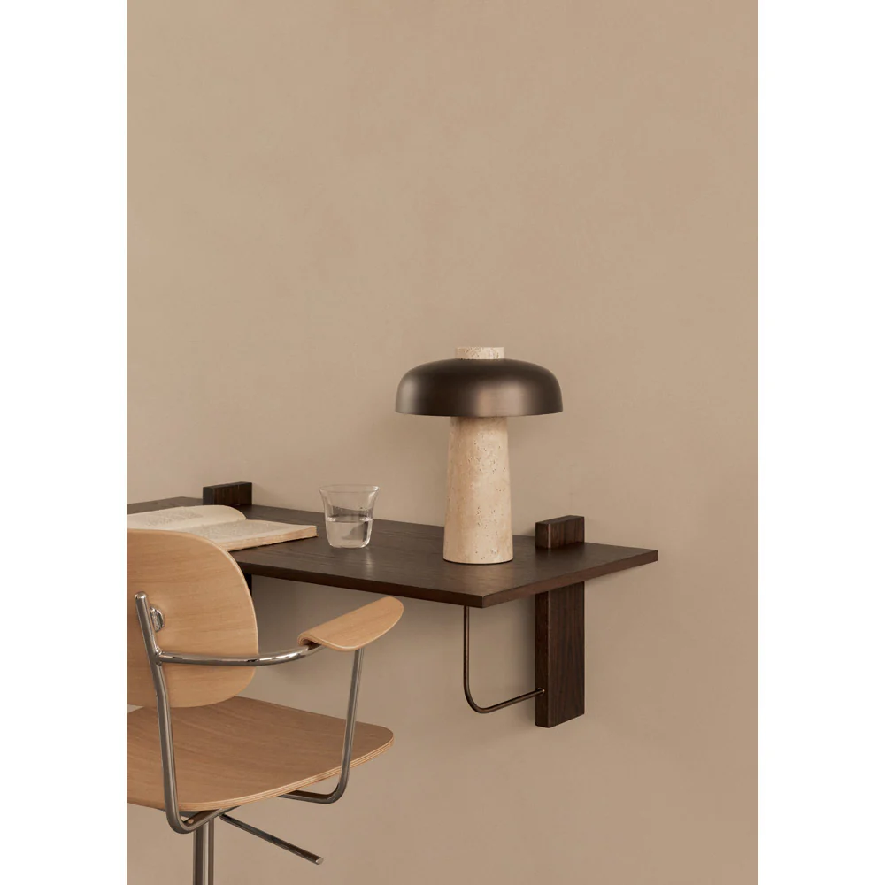 Co Unupholstered Task Armchair - Polished Base, Natural Oak - Image 4