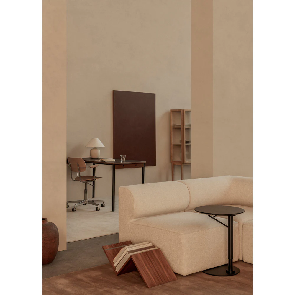 Co Unupholstered Task Armchair - Polished Base, Natural Oak - Image 8