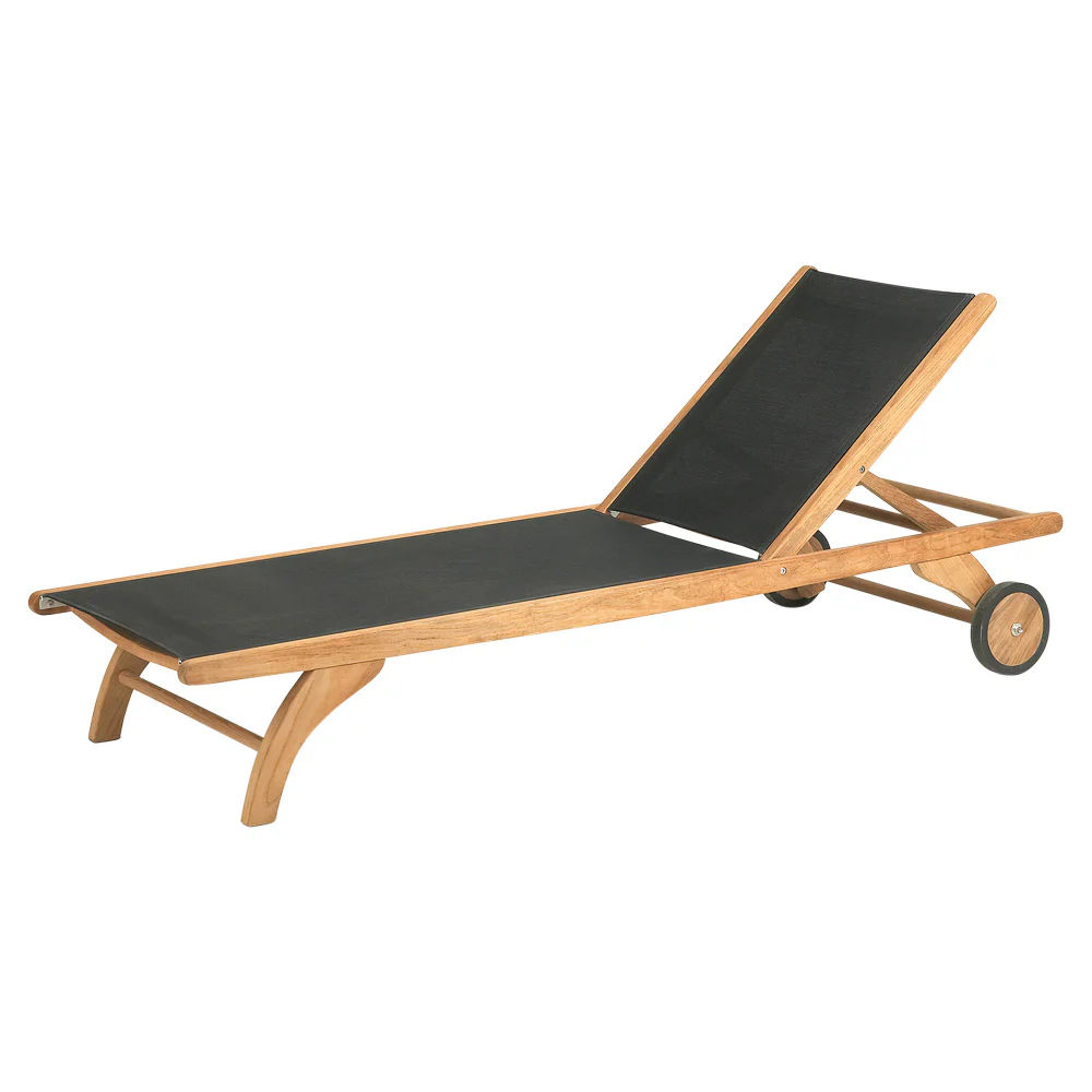 Columbus Sunbed - Black