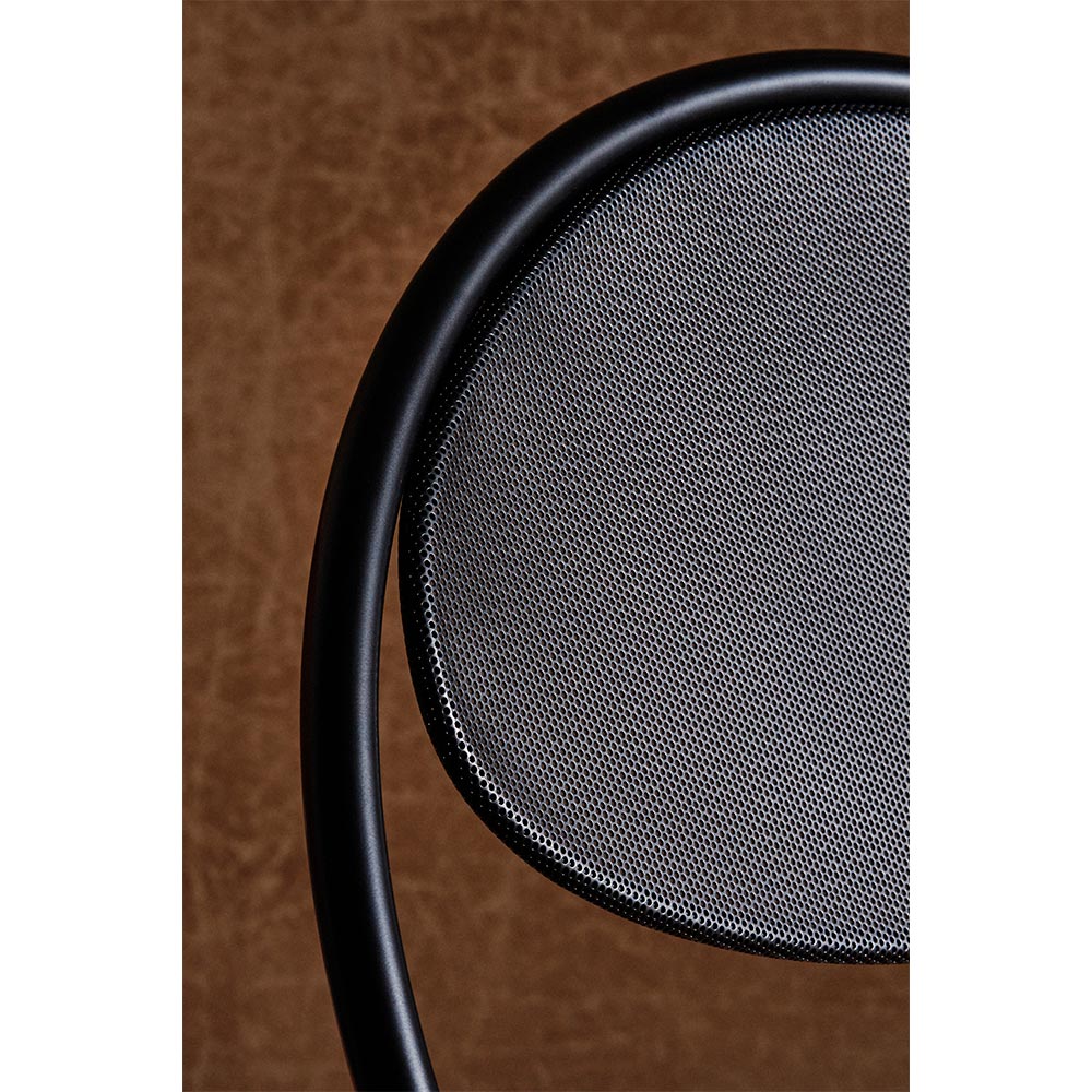 Copacabana Outdoor Lounge Chair - Lorkey 41, Black Semi Matte Base - Image 6