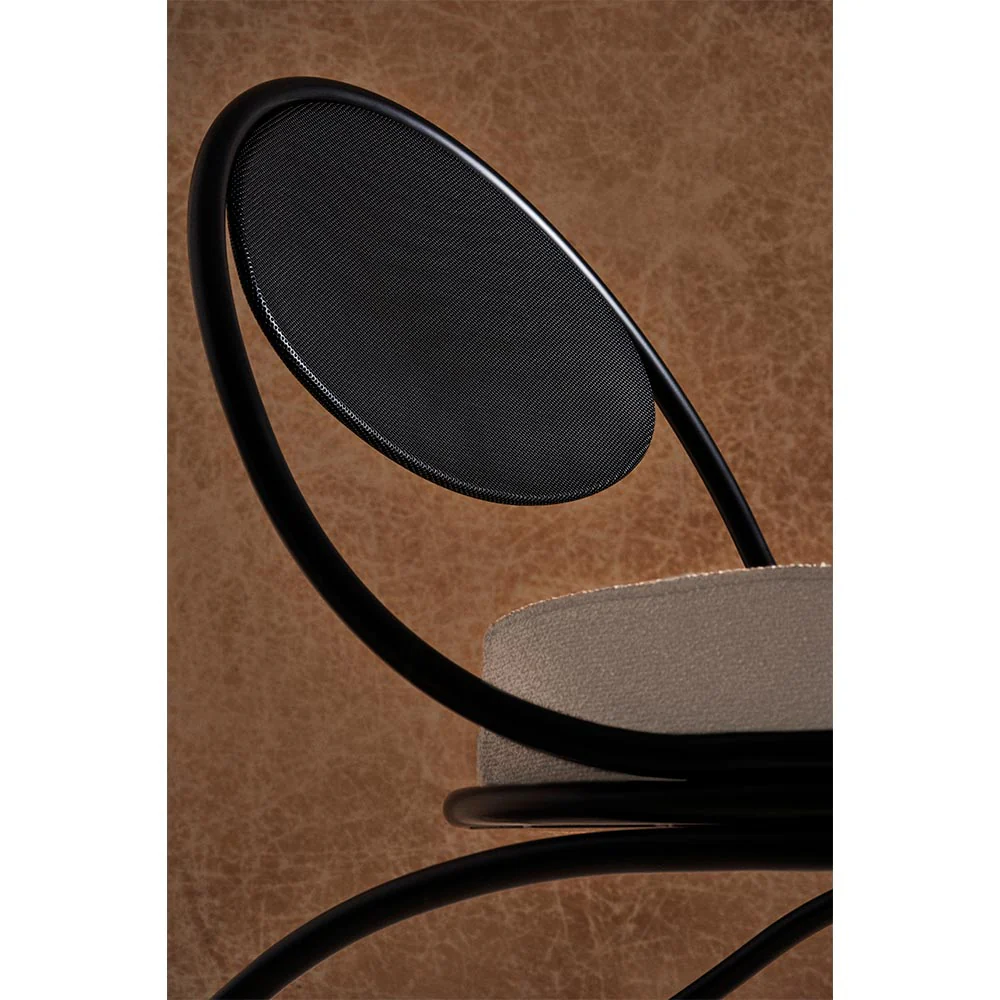 Copacabana Outdoor Lounge Chair - Lorkey 41, Black Semi Matte Base - Image 7